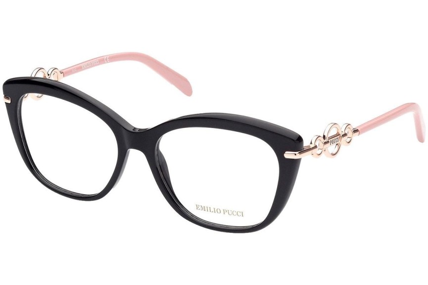 Brillen Emilio Pucci EP5163 001 Cat Eye Zwart