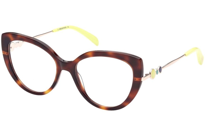 Brillen Emilio Pucci EP5190 052 Cat Eye Havana