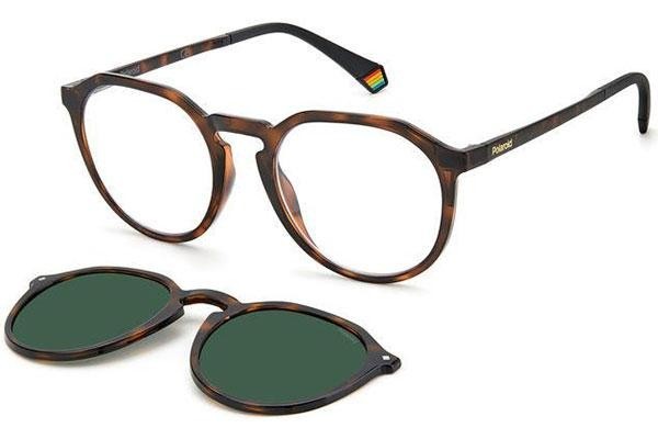 Brillen Polaroid PLD6165/CS 086/UC Polarized Ronde Havana