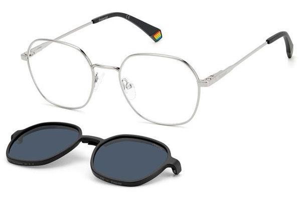 Brillen Polaroid PLD6184/CS 85K/C3 Polarized Vierkant Zilver