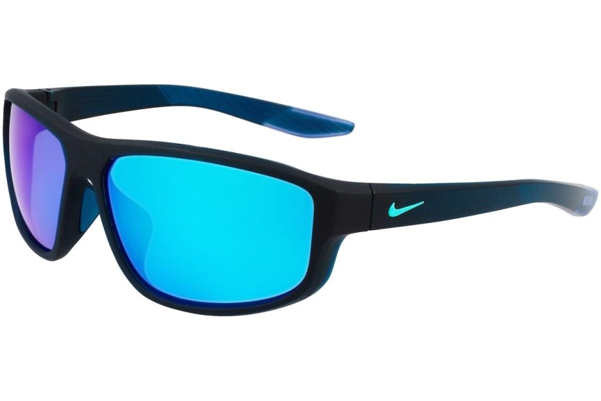 Zonnebril Nike Brazen Fuel M DJ0803 420 Rechthoekige Blauw