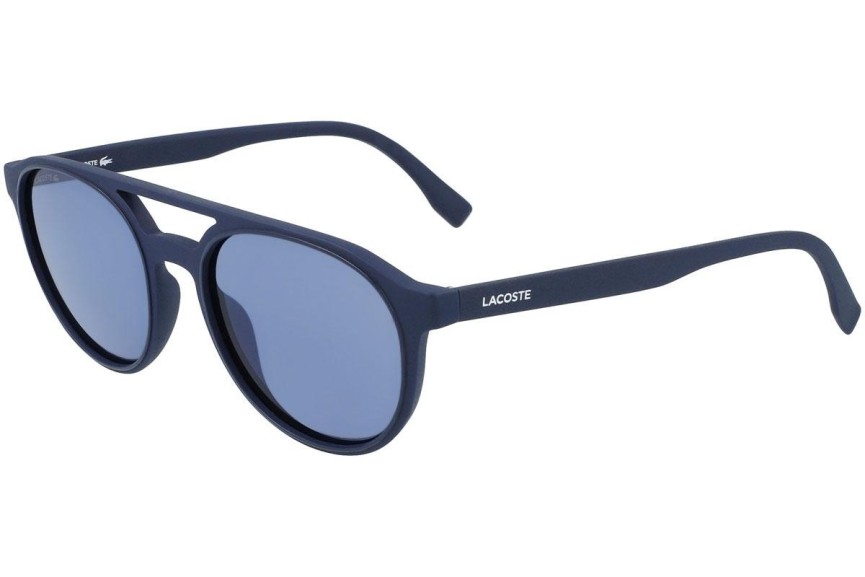 Zonnebril Lacoste L881S 414 Ronde Blauw