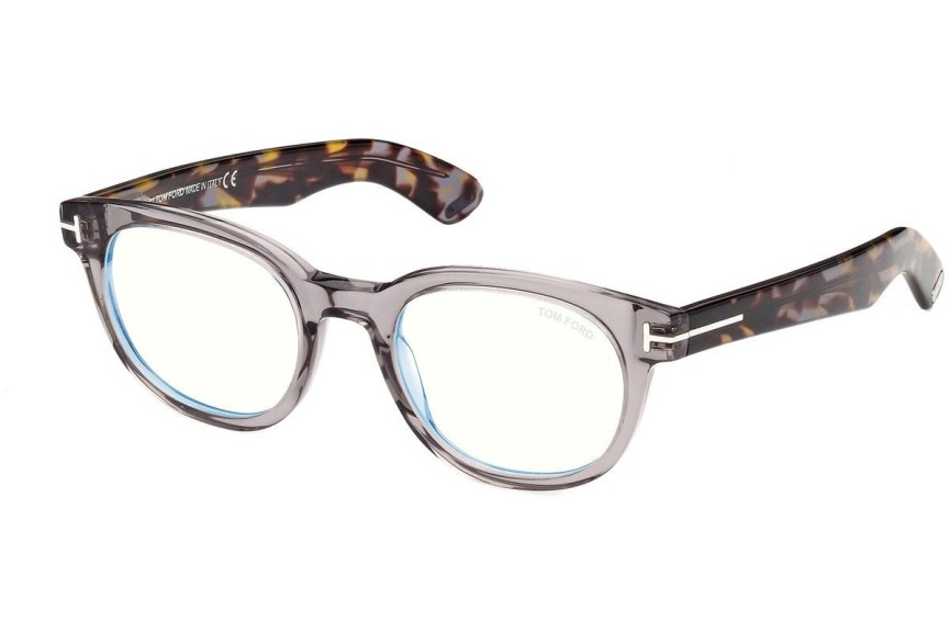 Brillen Tom Ford FT5807-B 020 Ronde Grijs