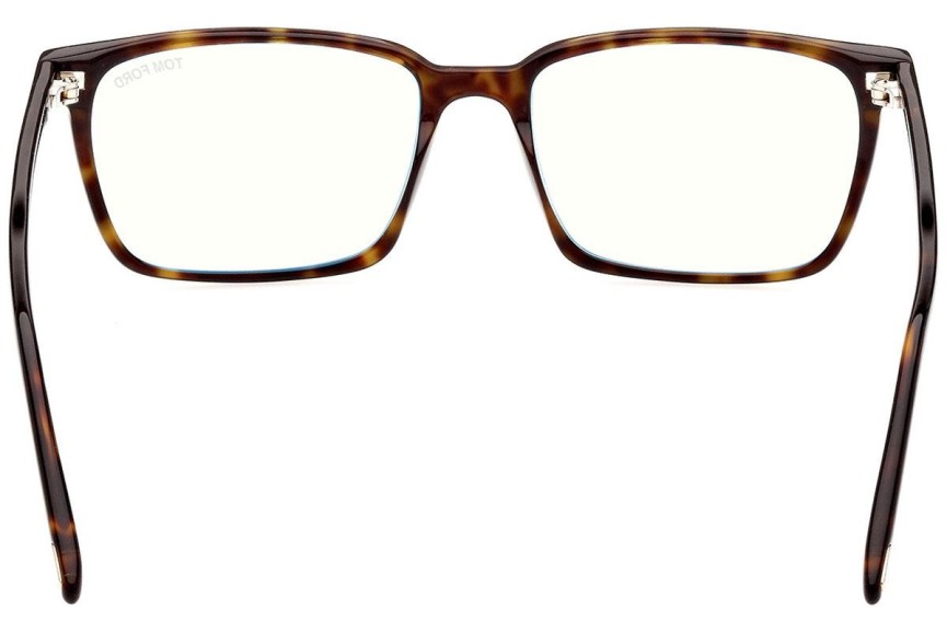 Brillen Tom Ford FT5802-B 052 Rechthoekige Havana