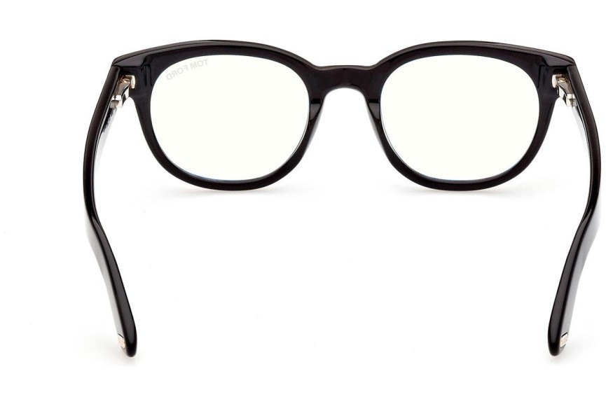 Brillen Tom Ford FT5807-B 001 Ronde Zwart