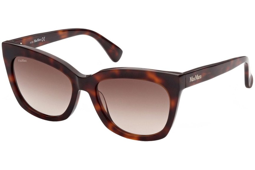 Zonnebril Max Mara MM0009 52F Vierkant Havana