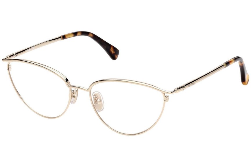 Brillen Max Mara MM5057 032 Cat Eye Goud