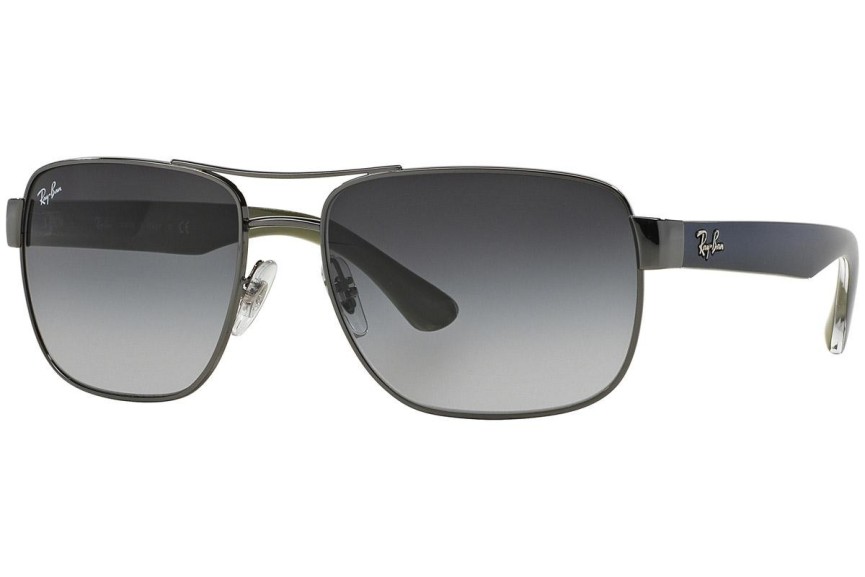 Zonnebril Ray-Ban RB3530 004/8G Rechthoekige Zilver