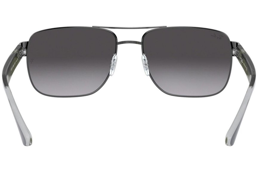 Zonnebril Ray-Ban RB3530 004/8G Rechthoekige Zilver