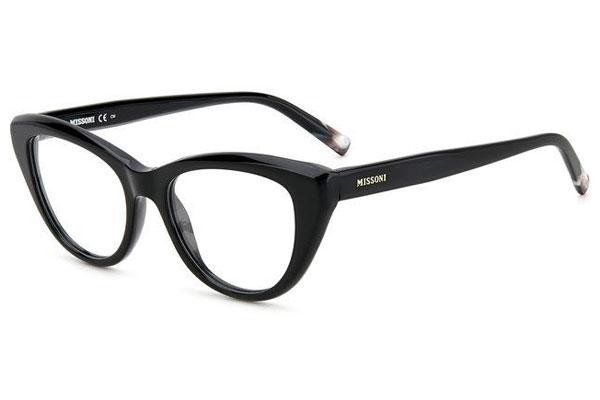 Brillen Missoni MIS0114 807 Cat Eye Zwart