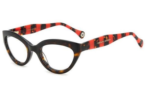 Brillen Carolina Herrera HER0090 O63 Cat Eye Havana