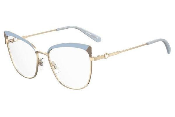 Brillen Love Moschino MOL602 9DU Cat Eye Goud