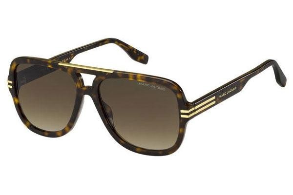 Zonnebril Marc Jacobs MARC637/S 086/HA Pilot Havana