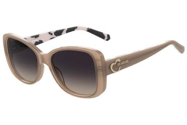 Zonnebril Love Moschino MOL054/S WTY/GB Cat Eye Beige