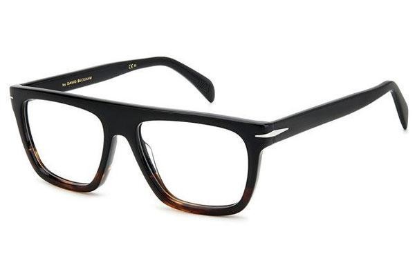 Brillen David Beckham DB7096 37N Flat Top Zwart