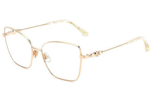 Brillen Jimmy Choo JC357 DDB Cat Eye Goud