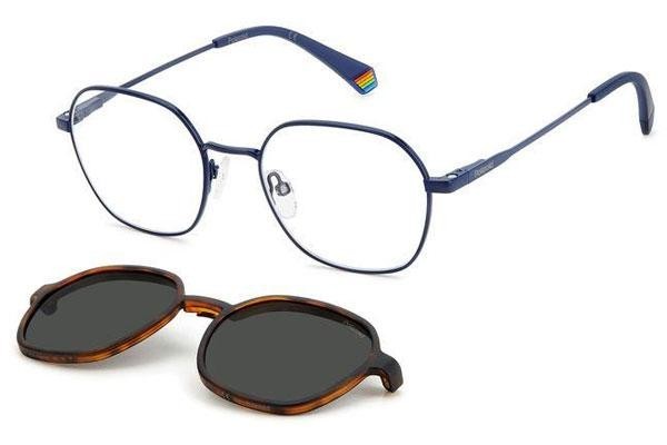 Brillen Polaroid PLD6184/CS PJP/M9 Polarized Vierkant Blauw