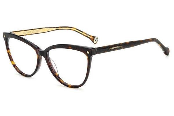 Brillen Carolina Herrera HER0085 086 Cat Eye Havana