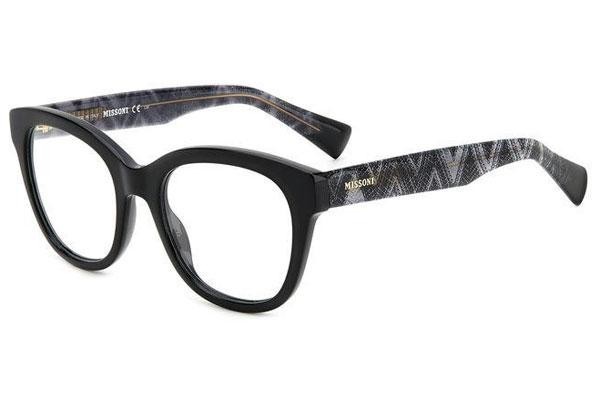 Brillen Missoni MIS0105 807 Ronde Zwart