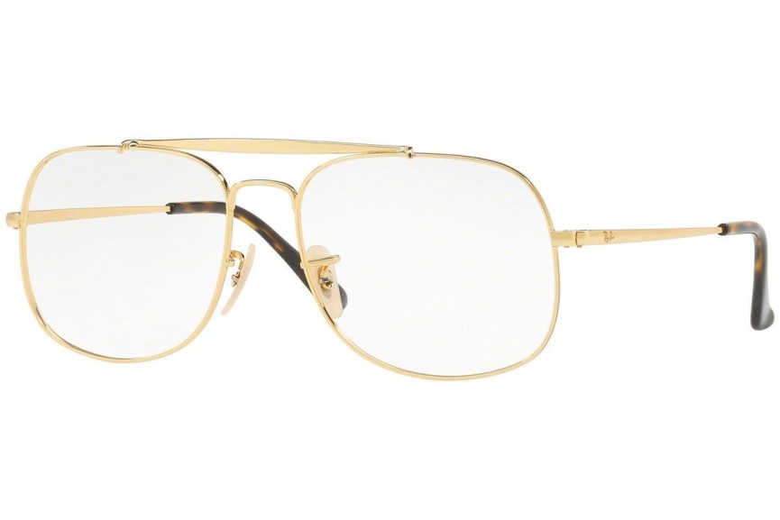 Brillen Ray-Ban The General Optics RX6389 2500 Pilot Goud