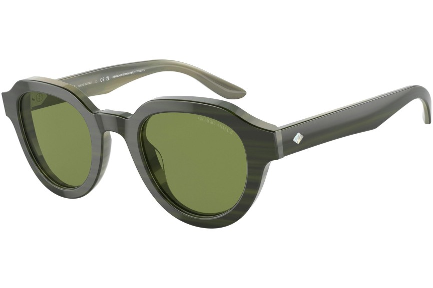 Zonnebril Giorgio Armani AR8172U 59714E Ronde Groen