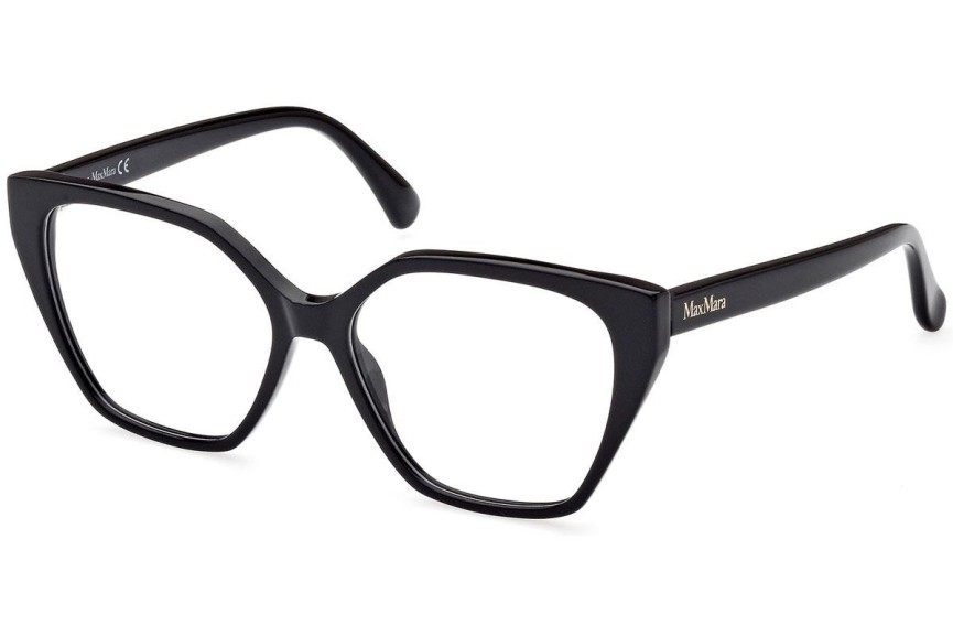 Brillen Max Mara MM5085 001 Vierkant Zwart