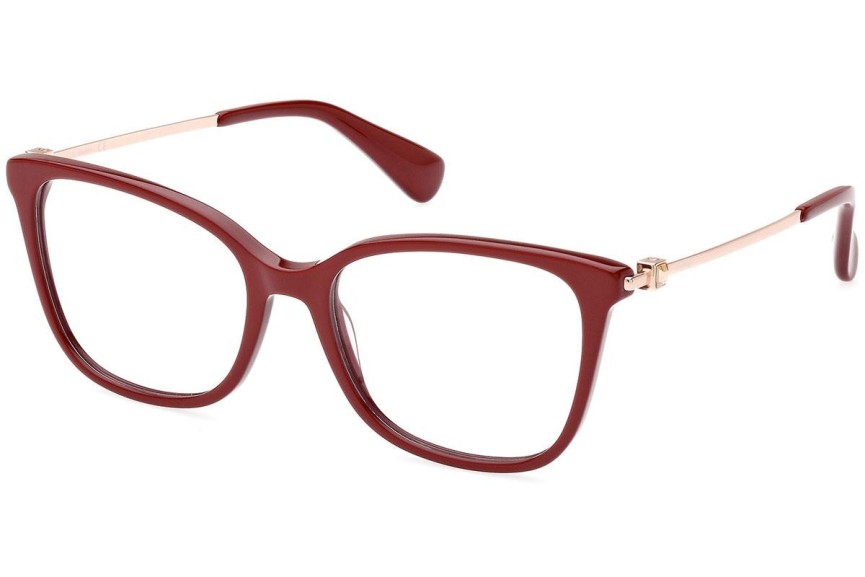 Brillen Max Mara MM5079 066 Vierkant Rood