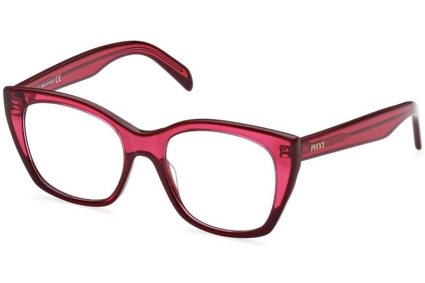 Brillen Emilio Pucci EP5217 071 Vierkant Rood