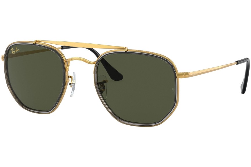 Zonnebril Ray-Ban The Marshal II RB3648M 923931 Vierkant Goud