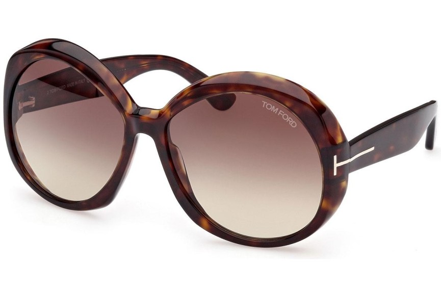 Zonnebril Tom Ford FT1010 52B Ronde Havana