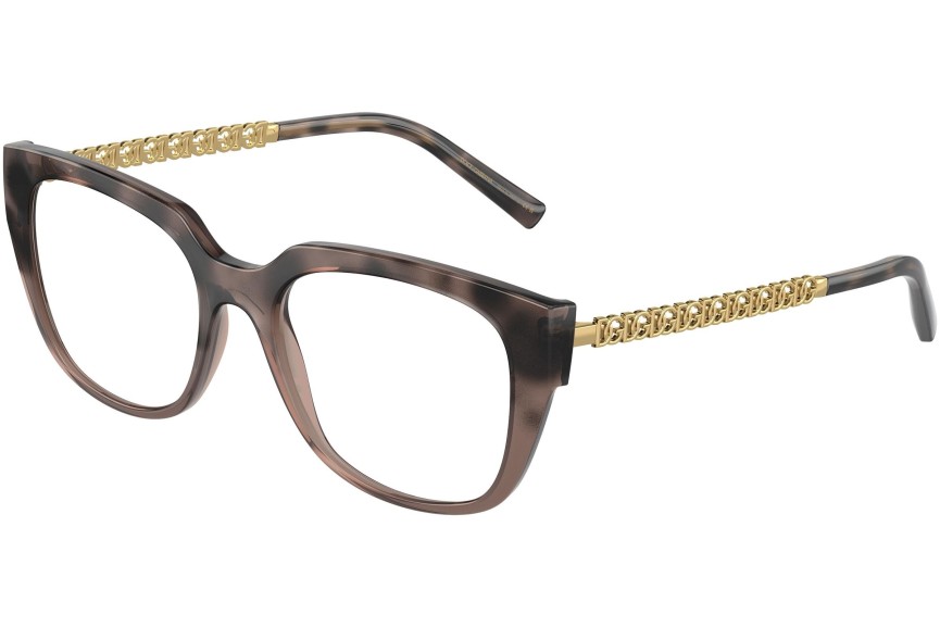 Brillen Dolce & Gabbana DG5087 3386 Vierkant Havana