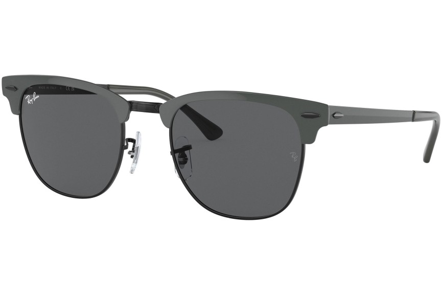 Zonnebril Ray-Ban Clubmaster Metal RB3716 9256B1 Browline Grijs