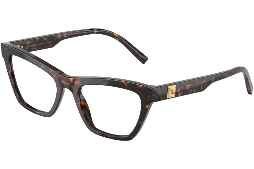 Brillen Dolce & Gabbana DG3359 502 Cat Eye Havana