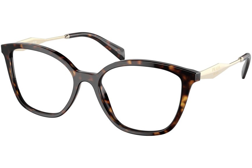 Brillen Prada PR02ZV 2AU1O1 Cat Eye Havana