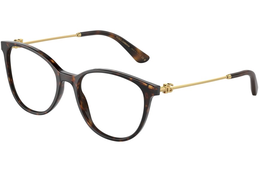 Brillen Dolce & Gabbana DG3363 502 Ronde Havana