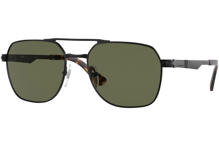 Zonnebril Persol PO1004S 115158 Polarized Vierkant Zwart