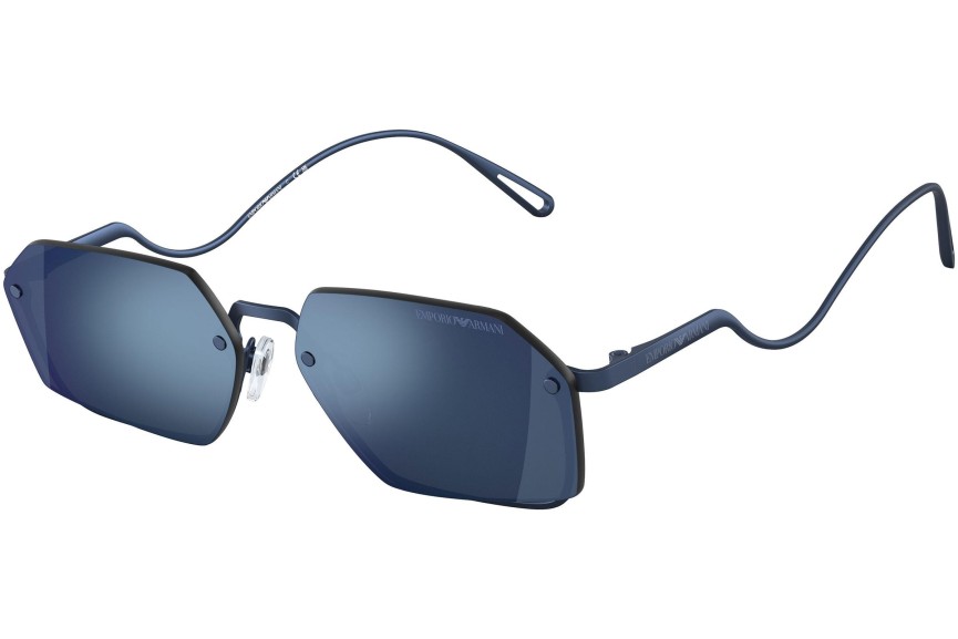 Zonnebril Emporio Armani EA2136 301855 Rechthoekige Blauw