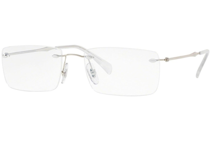 Brillen Ray-Ban RX8755 1002 Rechthoekige Zilver