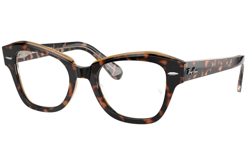 Brillen Ray-Ban State Street RX5486 5989 Cat Eye Havana