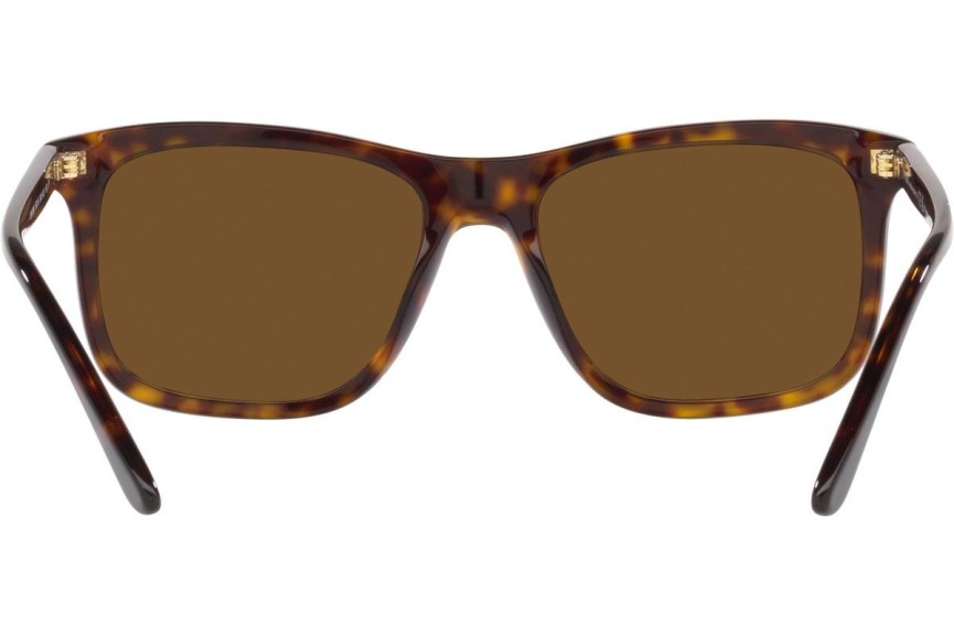 Zonnebril Prada PR18WS 2AU01D Polarized Vierkant Havana