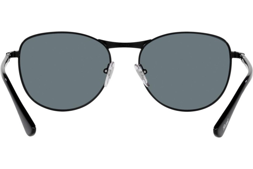 Zonnebril Persol PO1002S 11513R Polarized Ronde Zwart