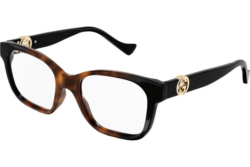 Brillen Gucci GG1025O 002 Vierkant Havana