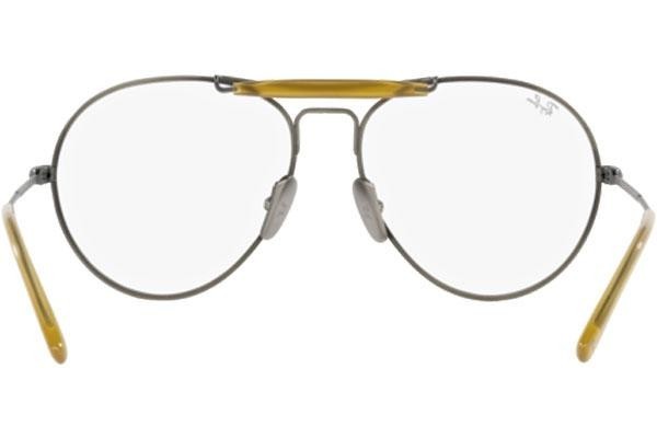 Brillen Ray-Ban Titanium Collection RX8063V 1223 Pilot Zilver