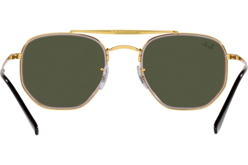 Zonnebril Ray-Ban The Marshal II RB3648M 923931 Vierkant Goud