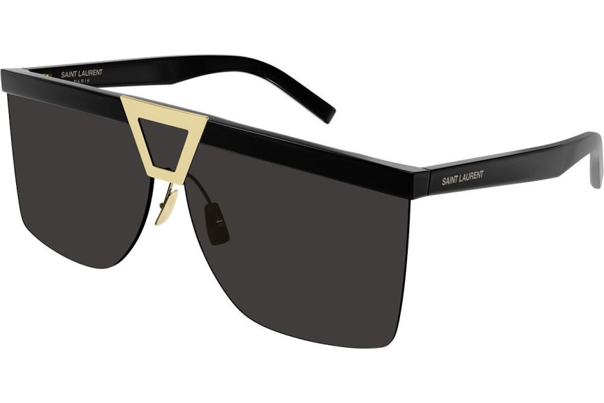 Zonnebril Saint Laurent SL537PALACE 001 Vierkant Zwart