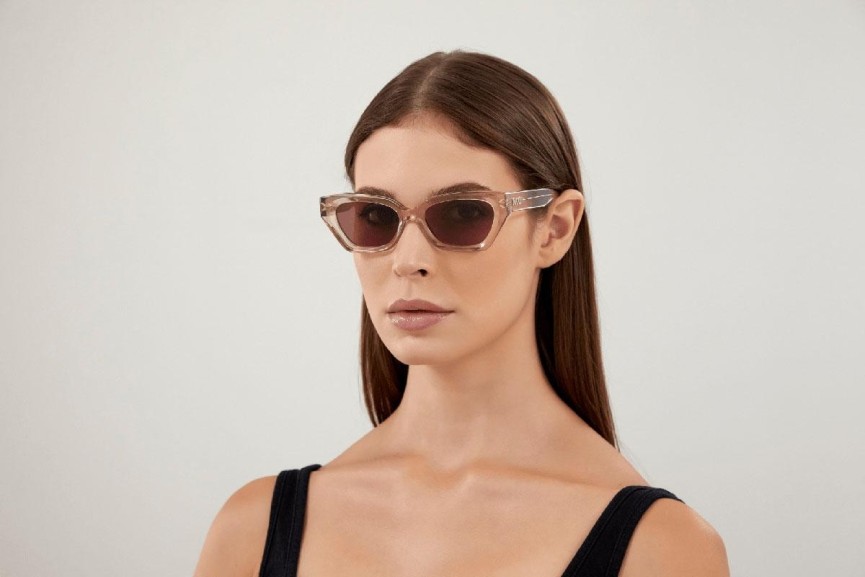 Zonnebril McQ MQ0345S 005 Cat Eye Roze