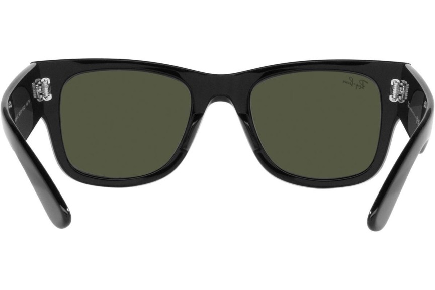 Zonnebril Ray-Ban Mega Wayfarer RB0840S 901/31 Vierkant Zwart