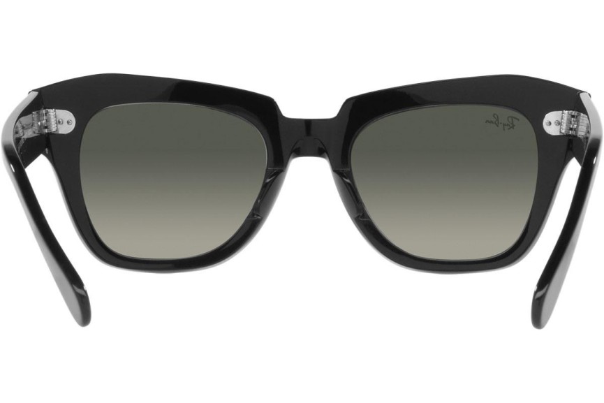 Zonnebril Ray-Ban State Street RB2186 901/71 Vierkant Zwart