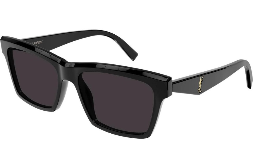 Zonnebril Saint Laurent SLM104 004 Polarized Vierkant Zwart