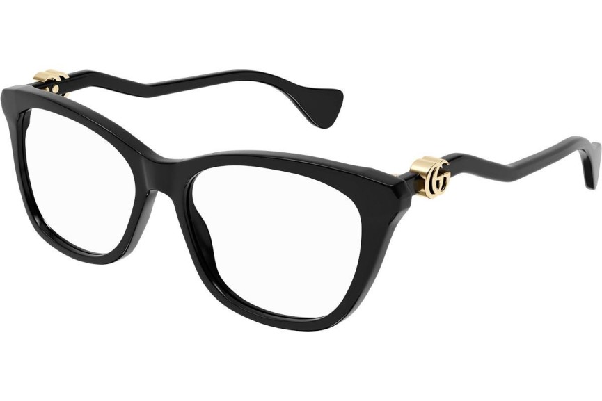 Brillen Gucci GG1012O 001 Cat Eye Zwart